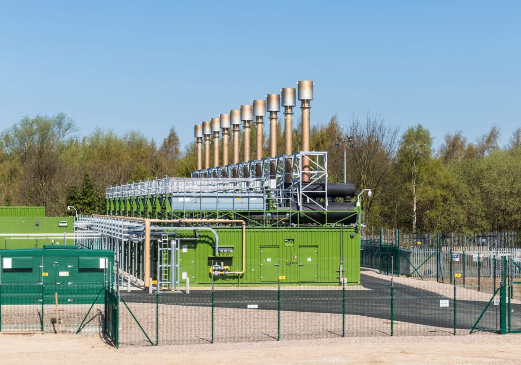 Photo of an energy storage facility