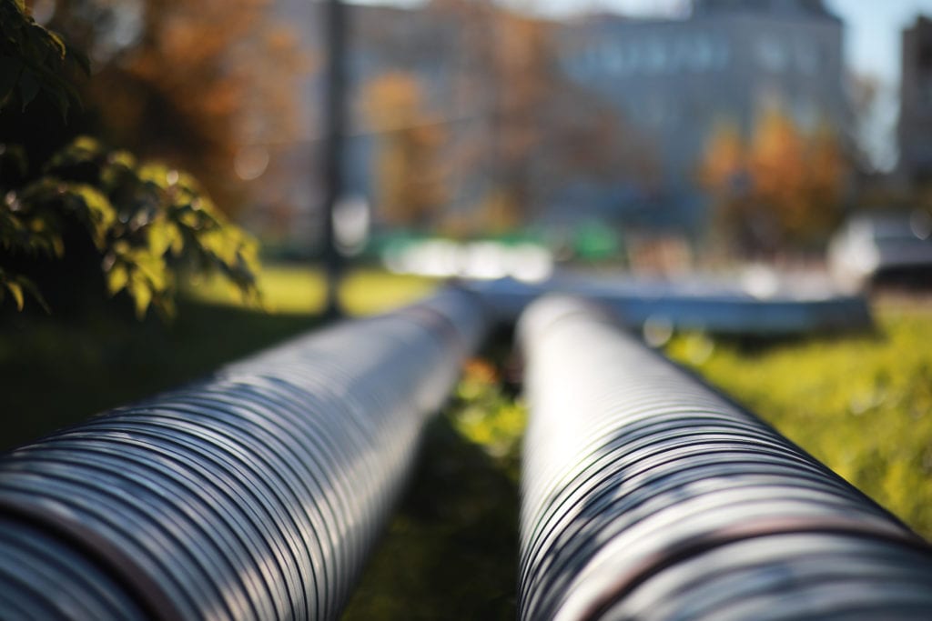 Photo of a district heating system
